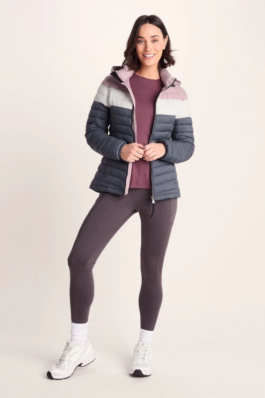 Image of Tog 24 Tog24 Garriston Womens Padded Jacket Washed Blue Female 10 DE37616