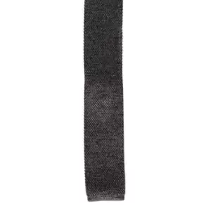 Image of Boss Knitted Tie 6cm Mens - Grey