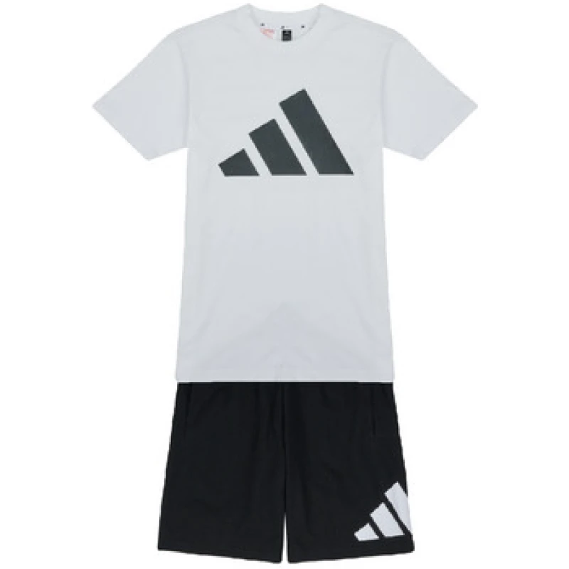 Image of adidas Essentials Tee Set Juniors - White White 11 - 12 Years