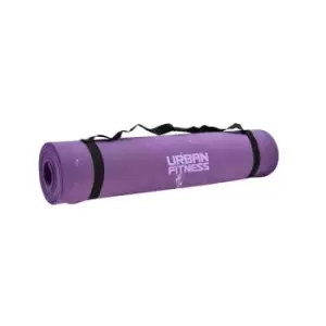 Image of Urban Fitness 6mm Patterned TPE Yoga Mat Purple