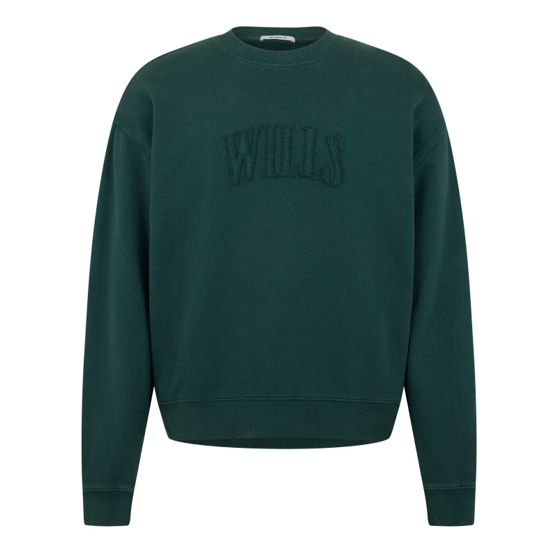 Image of Jack Wills Applique Crew Sweater - Green Green XS