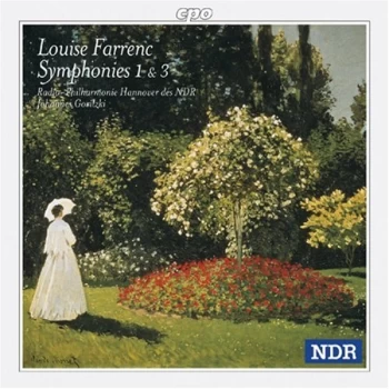 Image of Louise Farrenc - Farrenc/symphonies 1 and 3 CD