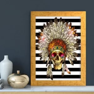 Image of AC4475944421 Multicolor Decorative Framed MDF Painting