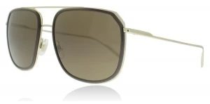 Image of Dolce & Gabbana DG2165 Sunglasses Brown Pale Gold 488/73 58mm