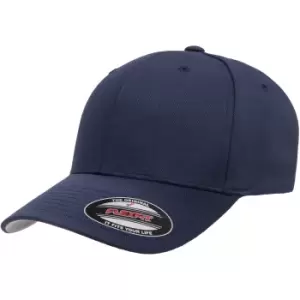Image of Flexfit Unisex Wooly Combed Cap (S/M) (Navy)
