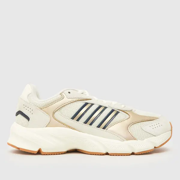 Image of adidas crazychaos 2000 trainers in off-white multi
