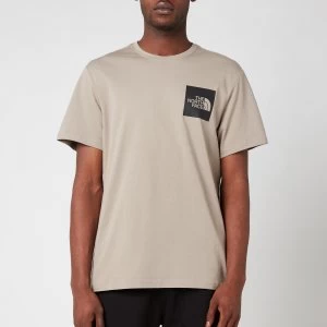 Image of The North Face Mens Fine Short Sleeve T-Shirt - Mineral Grey - S