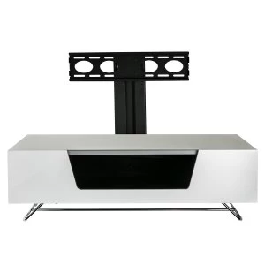 Image of Alphason Chromium 2 1200 + Bracket TV Stand - White