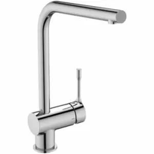Image of Ideal Standard - Ceralook L-Shape Spout Kitchen Sink Mixer Tap - Chrome