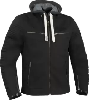 Image of Segura Miguel Motorcycle Textile Jacket, black, Size 2XL, black, Size 2XL