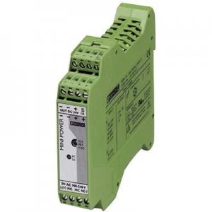 Image of Phoenix Contact MINI-PS-100-240AC/24DC/1.3 Rail mounted PSU (DIN) 24 V DC 1.3 A 31.2 W 1 x