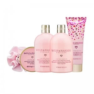 Image of Baylis Harding Rose Prosecco Fizz Bag Gift Set