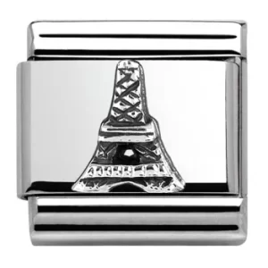 Image of Nomination CLASSIC Silvershine Monuments Eiffel Tower Charm 330105/32