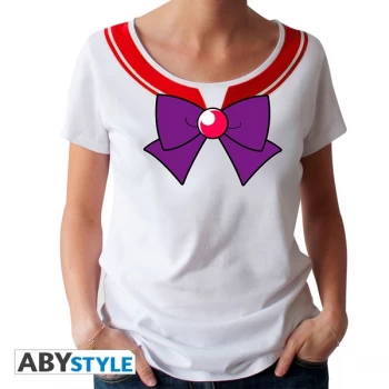 Image of Sailor Moon - Sailor Mars * Womens Medium T-Shirt - White