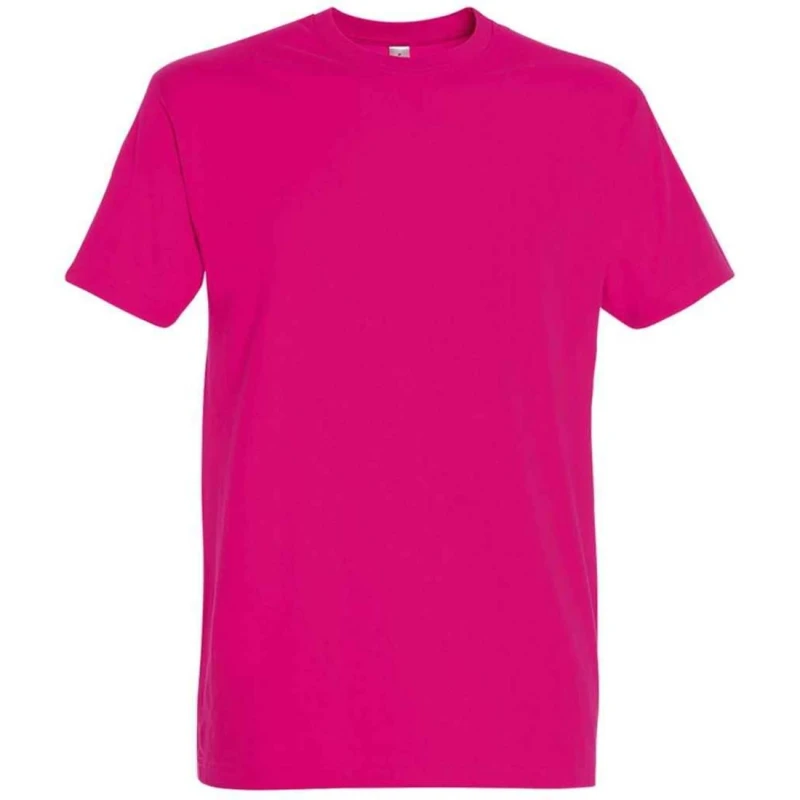 Image of SOL'S Mens Imperial Heavy T-Shirt in Fuchsia Size: 3XL Fuchsia Male 3XL