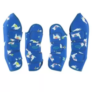 Image of Weatherbeeta Wide Travel Boots - Blue