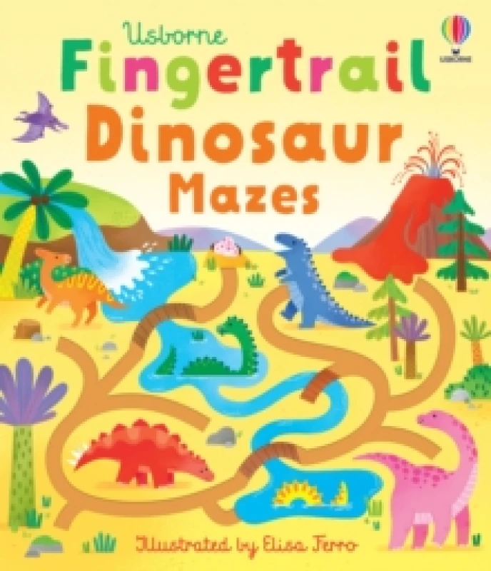 Image of Fingertrail Dinosaur Mazes Board book
