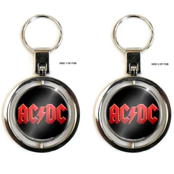Image of AC/DC - Logo Fob Keychain