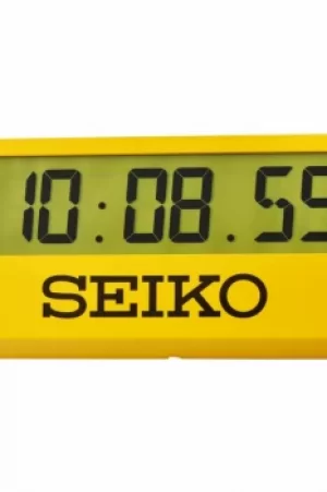 Image of Seiko Clocks Sports Style Desk Alarm Clock QHL073Y