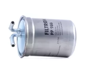 Image of FILTRON Fuel Filter PP 986 VW,AUDI,SKODA,POLO (9N_),Polo Schragheck (6R1, 6C1),Fox Schragheck (5Z1, 5Z3, 5Z4),A1 Schragheck (8X1, 8XK)