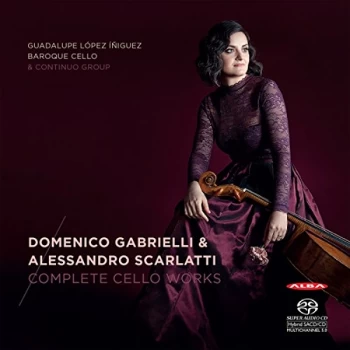 Image of Domenico Gabriella / Alessendro Scarlatti - Domenico Gabrielli & Alessandro Scarlatti: Complete Cello Works CD