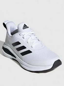 Image of adidas Fortarun Kids Trainers - White/Black, Size 4