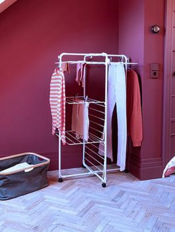 Image of Brabantia Hangon Tower Drying Rack, 30M - White 322303