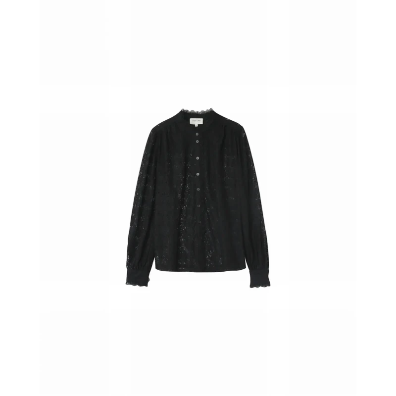 Image of Grace & Mila Womens blouse Grace & Mila Nora Noir Female L