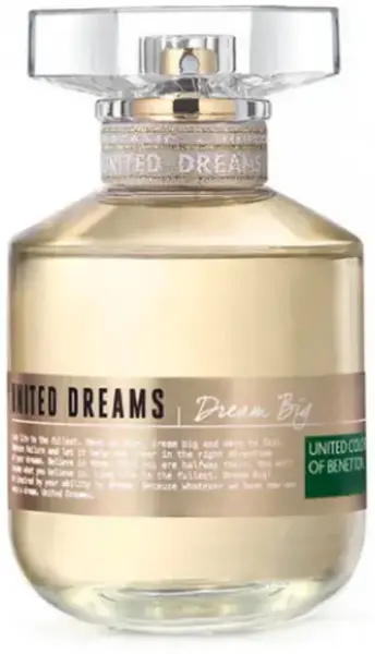 Image of Benetton Dream Big Eau de Toilette For Her 80ml