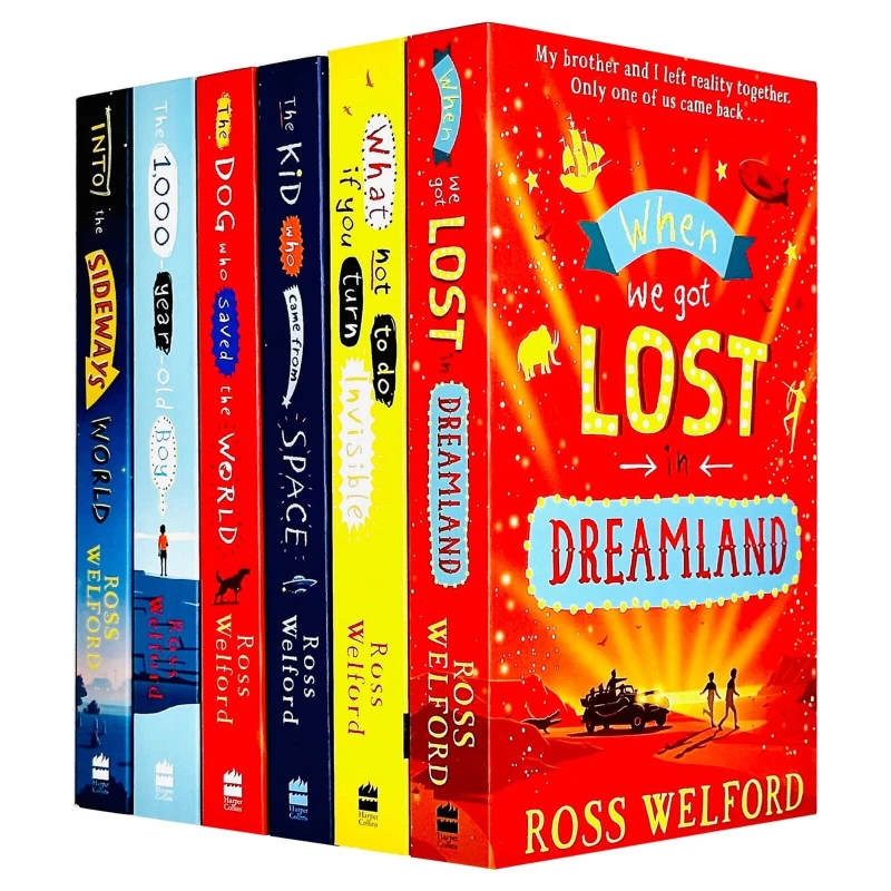 Image of Ross Welford 6 Book Set The Dog Who Saved The World For Young Readers Paperback Edition Ross Welford Books