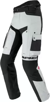 Image of Spidi H2Out Allroad Motorcycle Textile Pants, black-grey Size M black-grey, Size M