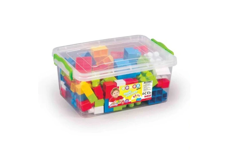 Image of Dolu Big Blocks In Plastic Box 85 PCS Multi unisex
