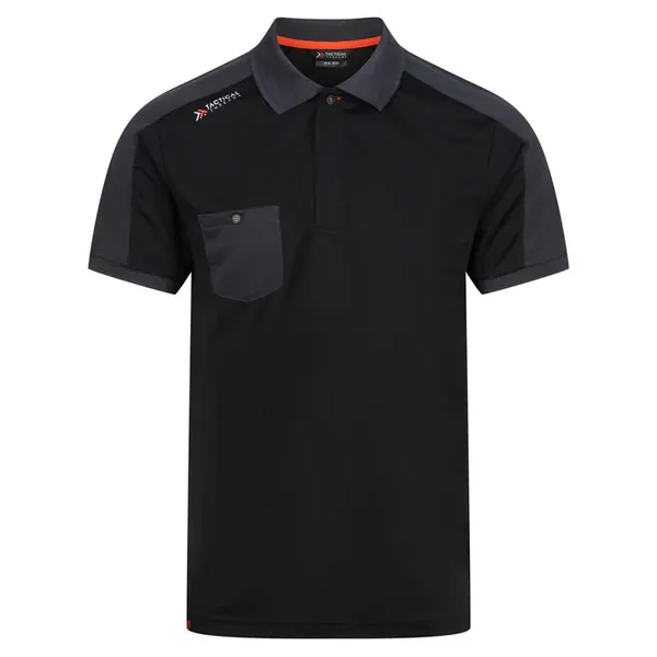 Image of Regatta Mens Tactical Threads Offensive Wicking Workwear Polo Shirt TRS167 XXL - Chest 46-48' 117-122cm - Seal Grey
