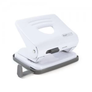 Image of Rapesco 825 2 Hole Metal Punch (25 Sheets) (White)