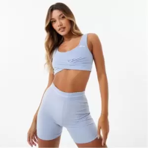 Image of Slazenger ft.Wolfie Cindy Towelling Twist Bra - Blue
