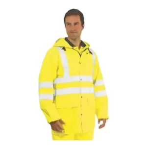 Image of XL Monoray Hi-vis Yellow Jacket