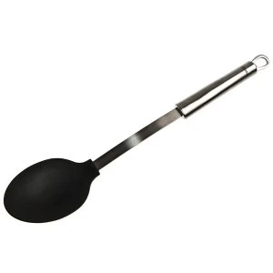 Image of Denby Black Silicon Head Serving Spoon