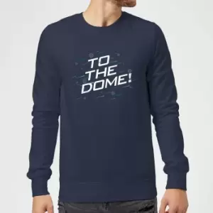 Image of Crystal Maze To The Dome! Sweatshirt - Navy - 5XL