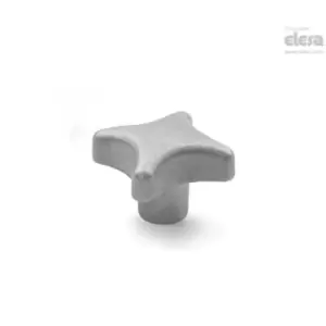 Image of ELESA Star knob-DIN 6335-NI-32-M6-E