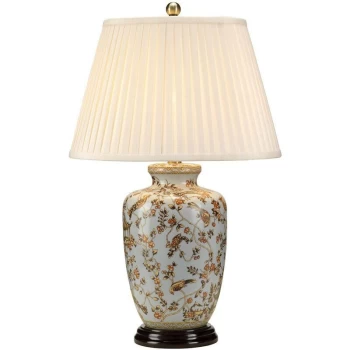 Image of Gold Birds - 1 Light Table Lamp Gold, E27 - Elstead