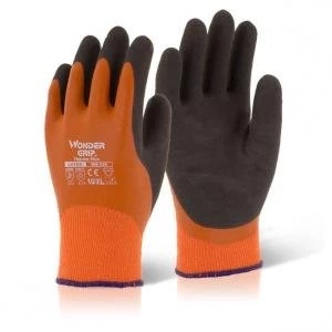 Image of Wonder Grip Thermo Plus Glove Medium Orange Pack 12 Ref WG338M Up to 3