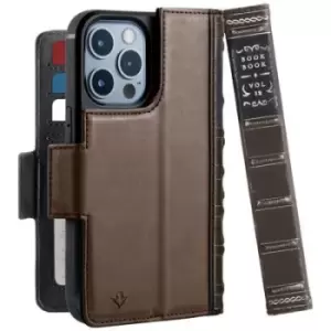 Image of Twelve South BookBook Booklet Apple iPhone 13 Pro Brown