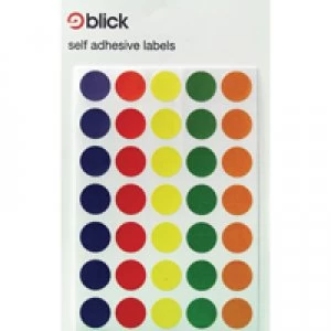 Image of Blick Assorted Coloured Labels in Bags Pack of 20 RS004950