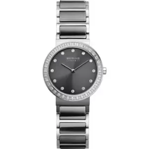 Image of Ladies Bering Ceramic Stainless Steel Watch