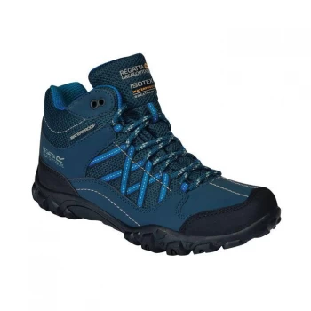 Image of Regatta Edgepoint Mid Junior Waterproof & Breathable Walk - DpSpce/ImpBl
