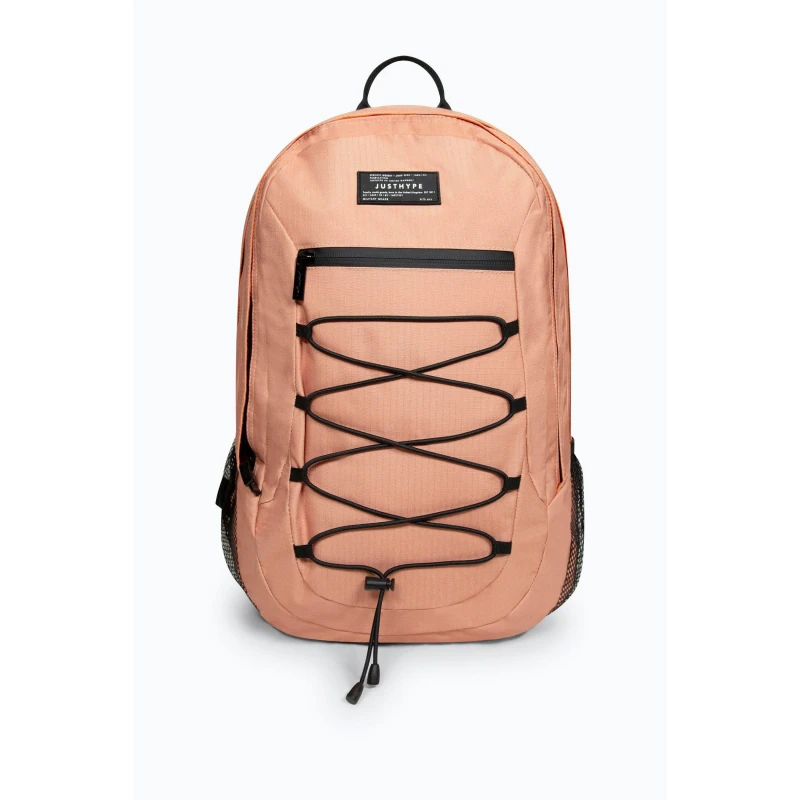 Image of Hype Pink Ripstop Maxi Backpack Pink female