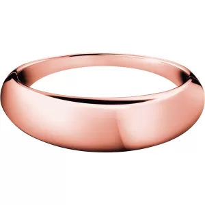 Image of Ladies Calvin Klein PVD rose plating Medium Closed Bangle KJ3QPD10010M