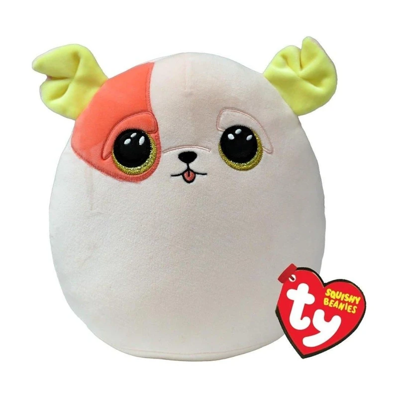 Image of Ty Squishy Beanie Patch the Pug 10" Multi unisex