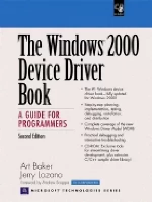 Image of windows 2000 device driver book a guide for programmers