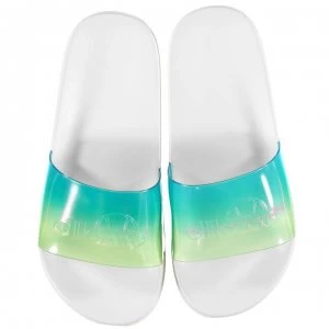 Image of Ellesse Filippo Fade Sliders - Turq/Lt Grn/Wht